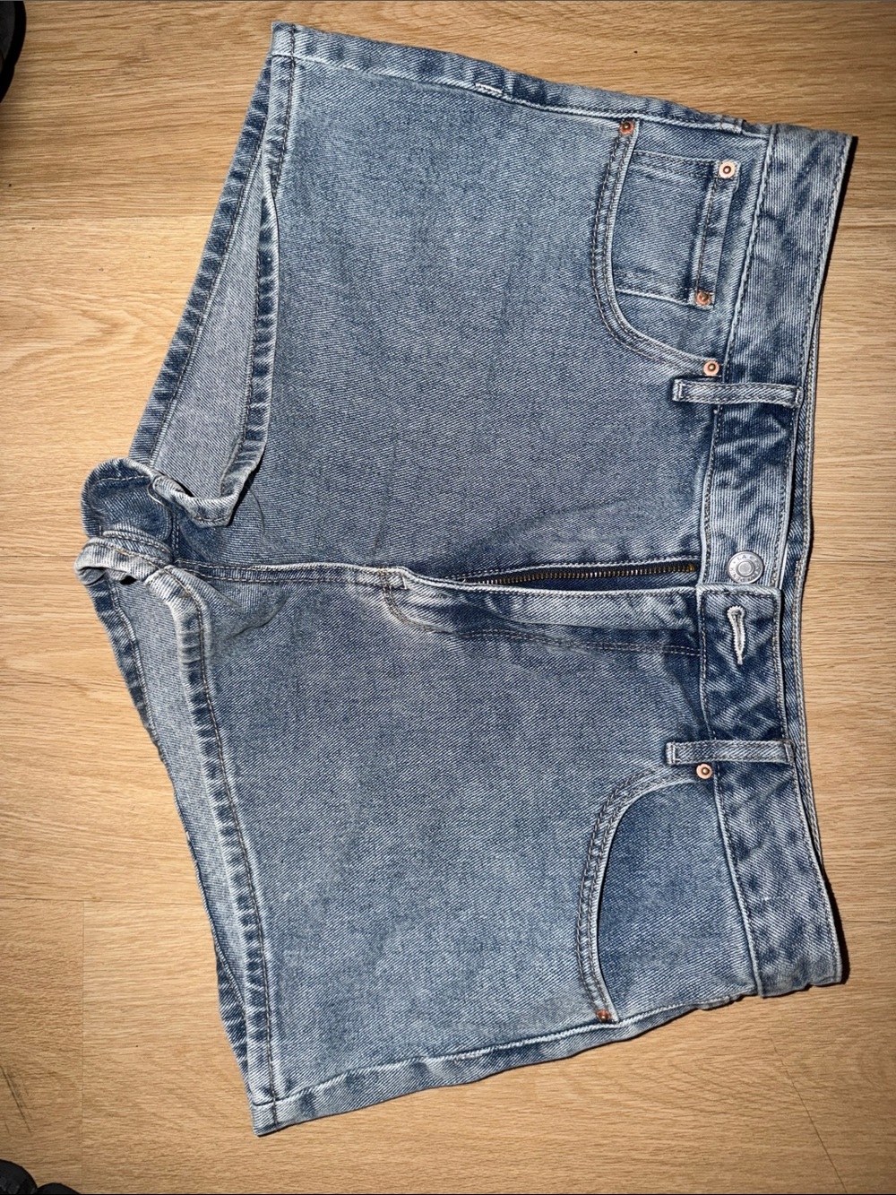 PacSun Women's Light Blue Denim Shorts